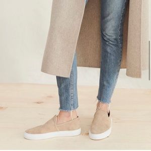 JENNI KAYNE Suede Lounger Sneakers beige slip on 8
